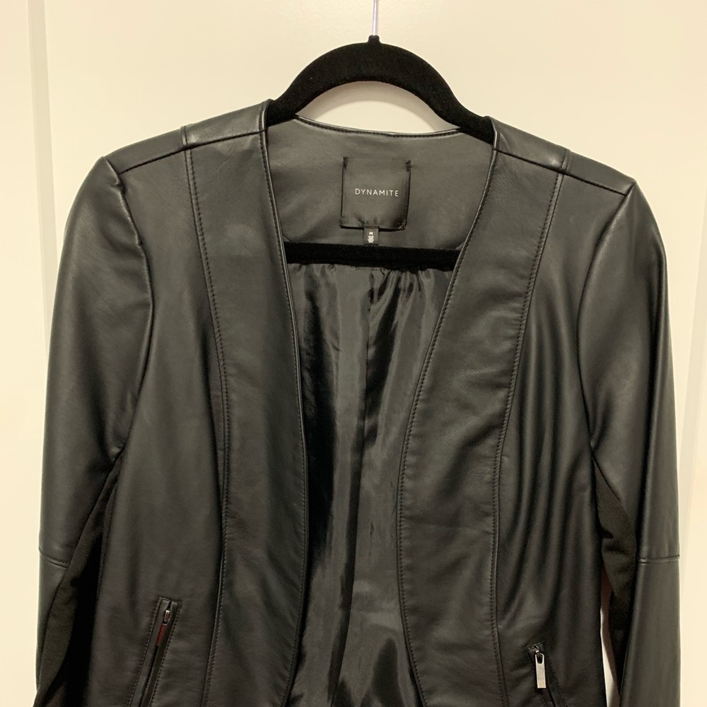 leather jacket